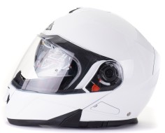 Шлем SMK GLIDE с Bluetooth гарнитурой, цвет белый