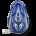 Шлем AFX FX-17 Factor BLUE MULTI (14424081736134)