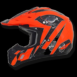 Шлем AFX FX-17 Gear ORANGE MULTI